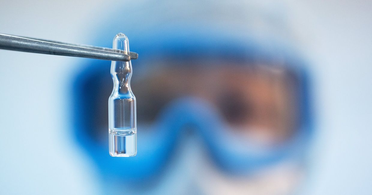 Производство вакцины от COVID-19 на фармацевтическом заводе Биннофарм Производство вакцины от COVID-19 на фармацевтическом заводе Биннофарм