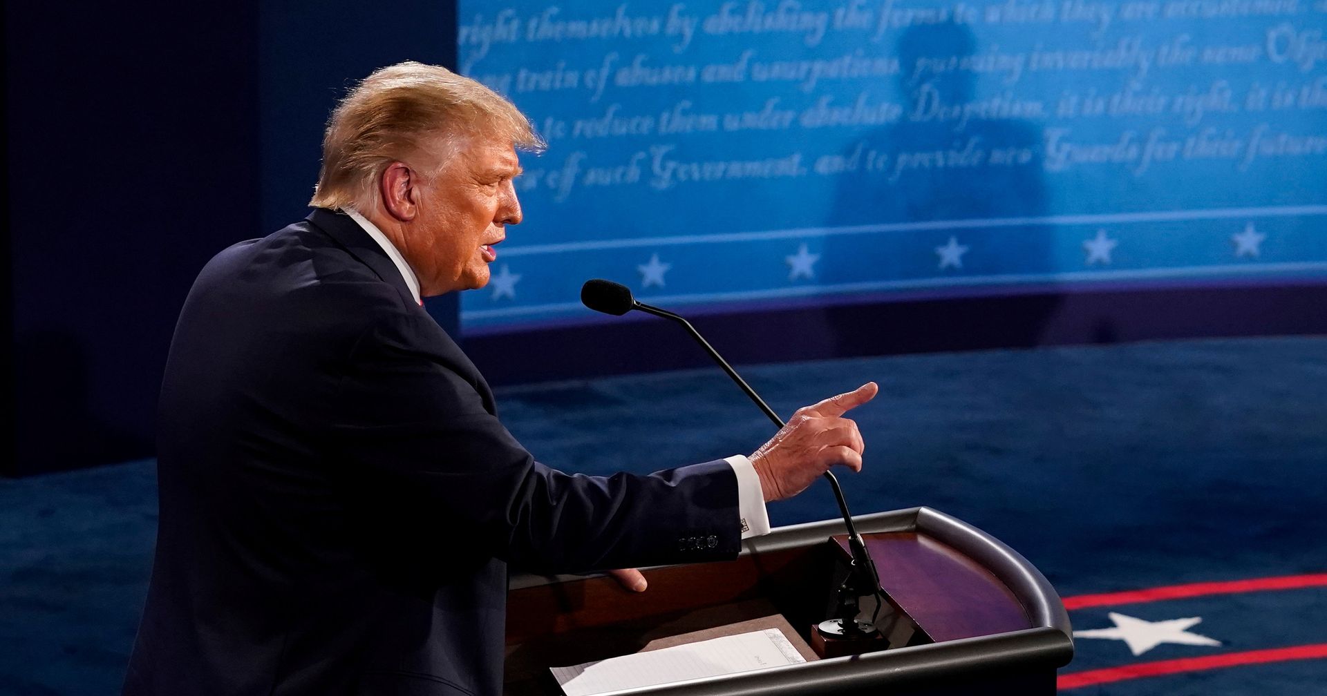 29 сентября 2020. Дональд Трамп на дебатах с Джо Байденом, США - ИноСМИ, 1920, 01.10.2020