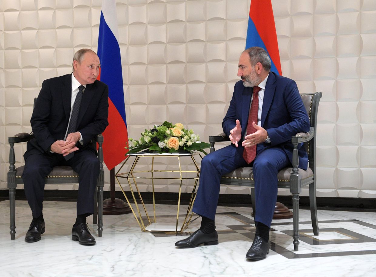 Рабочий визит президента РФ В. Путина в Армению