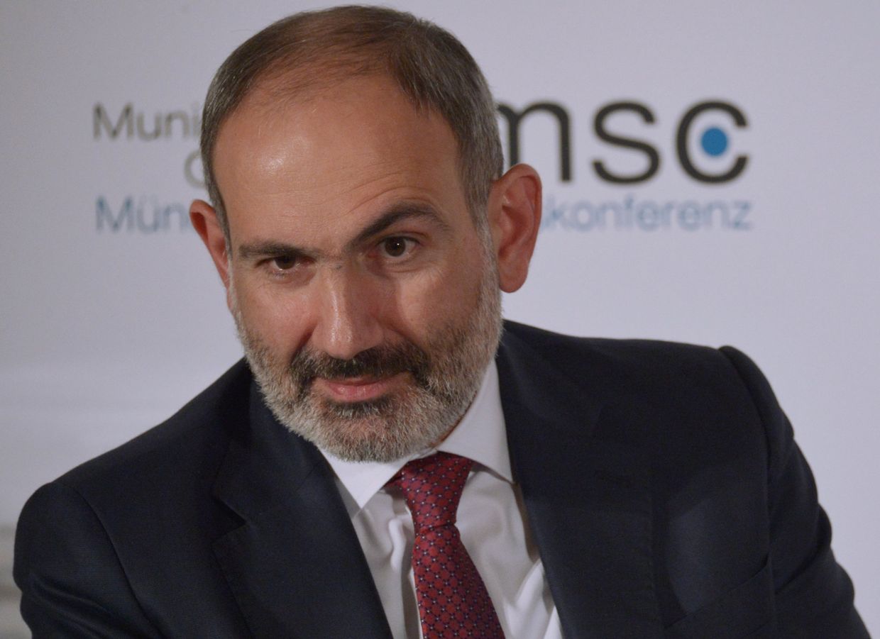 Премьер-министр Армении Никол Пашинян на Мюнхенской конференции по безопасности