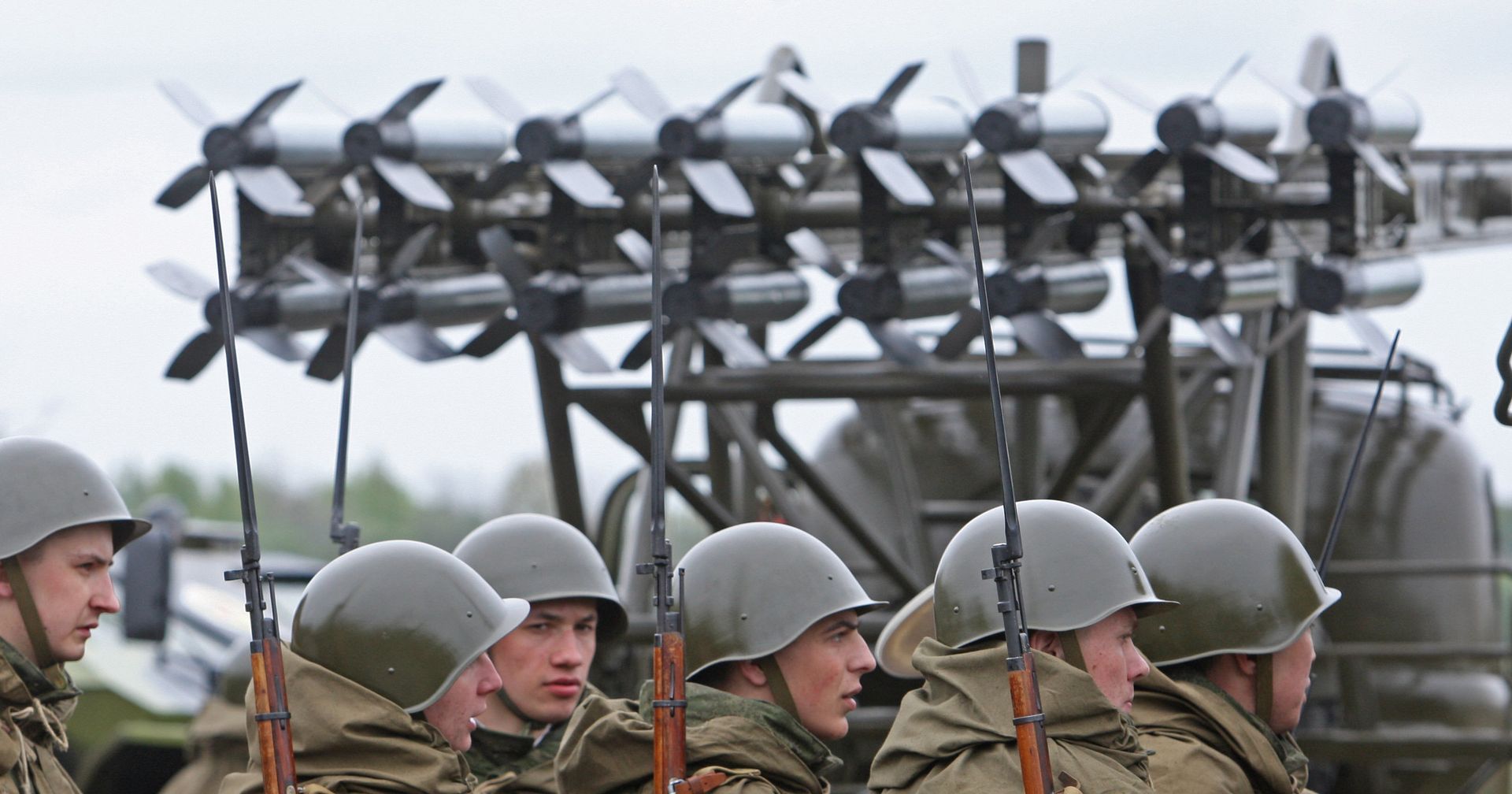 Подготовка военной техники к параду Победы в Калининградской области - ИноСМИ, 1920, 22.03.2021