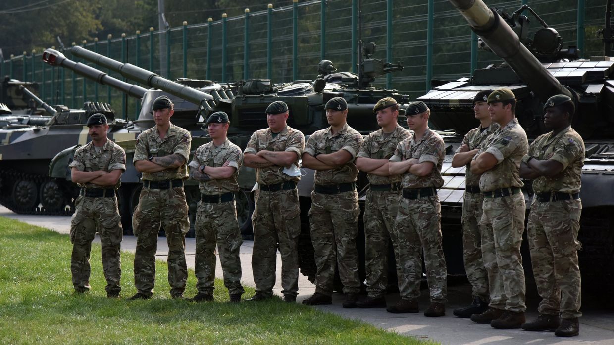 Открытие военных учений Rapid Trident-2020 на Украине Открытие военных учений Rapid Trident-2020 на Украине