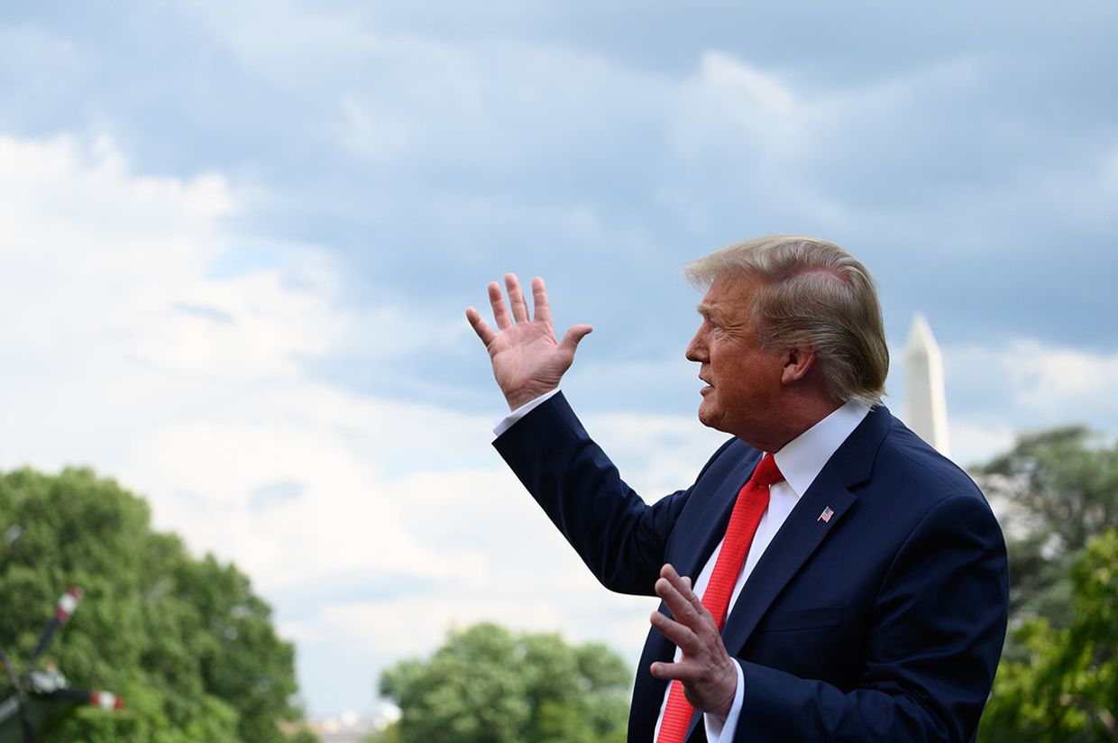 Президент США Дональд Трамп в Вашингтоне