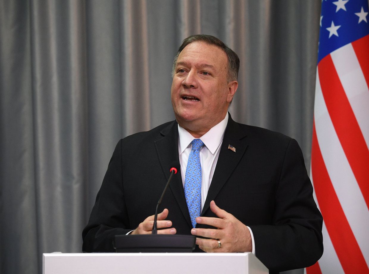 Визит госсекретаря США М. Помпео в Минск