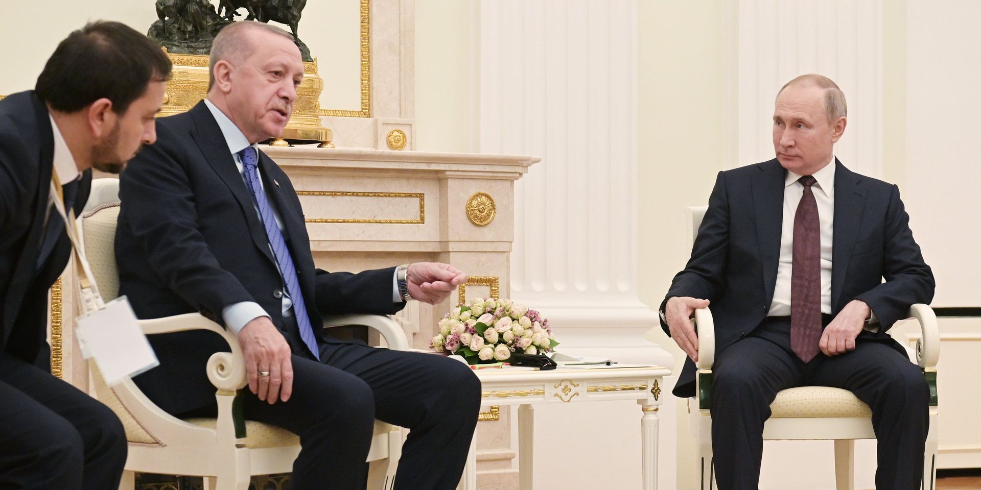 Президент РФ В. Путин встретился с президентом Турции Р. Эрдоганом - ИноСМИ, 1920, 23.12.2020