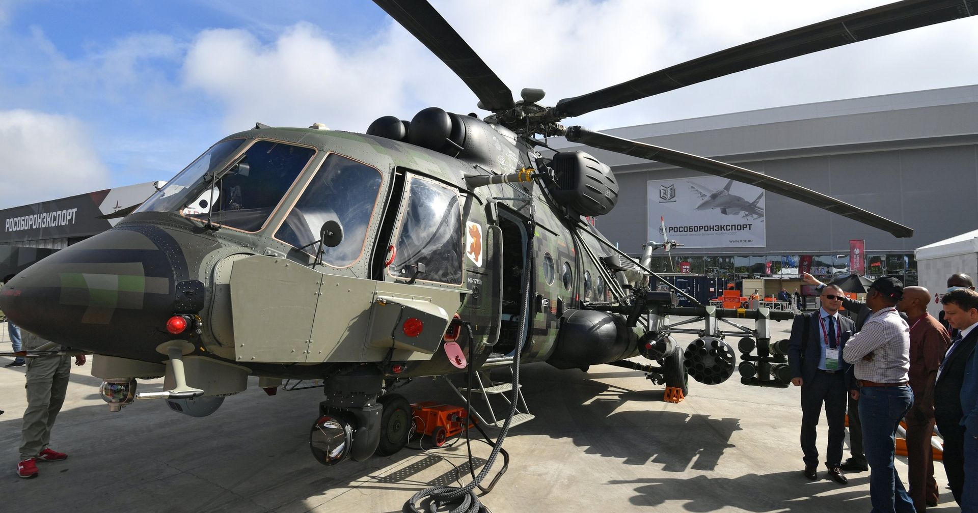 Военно-транспортный вертолет Ми-171Ш Storm на выставке вооружений Международного военно-технического форума Армия-2020 - ИноСМИ, 1920, 27.10.2020