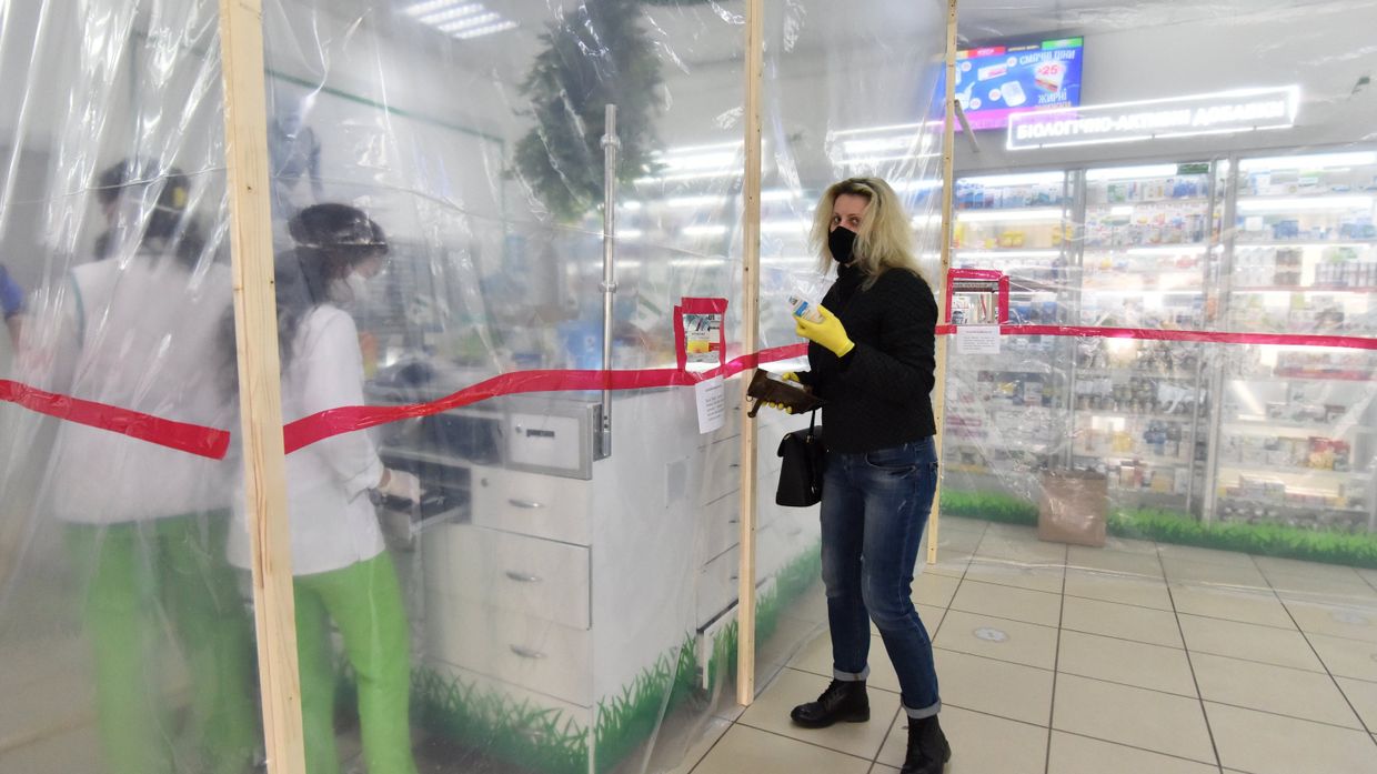 Ситуация на Украине в связи с коронавирусом