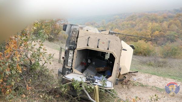 Разбита колонна сил специального назначения ВС Азербайджана