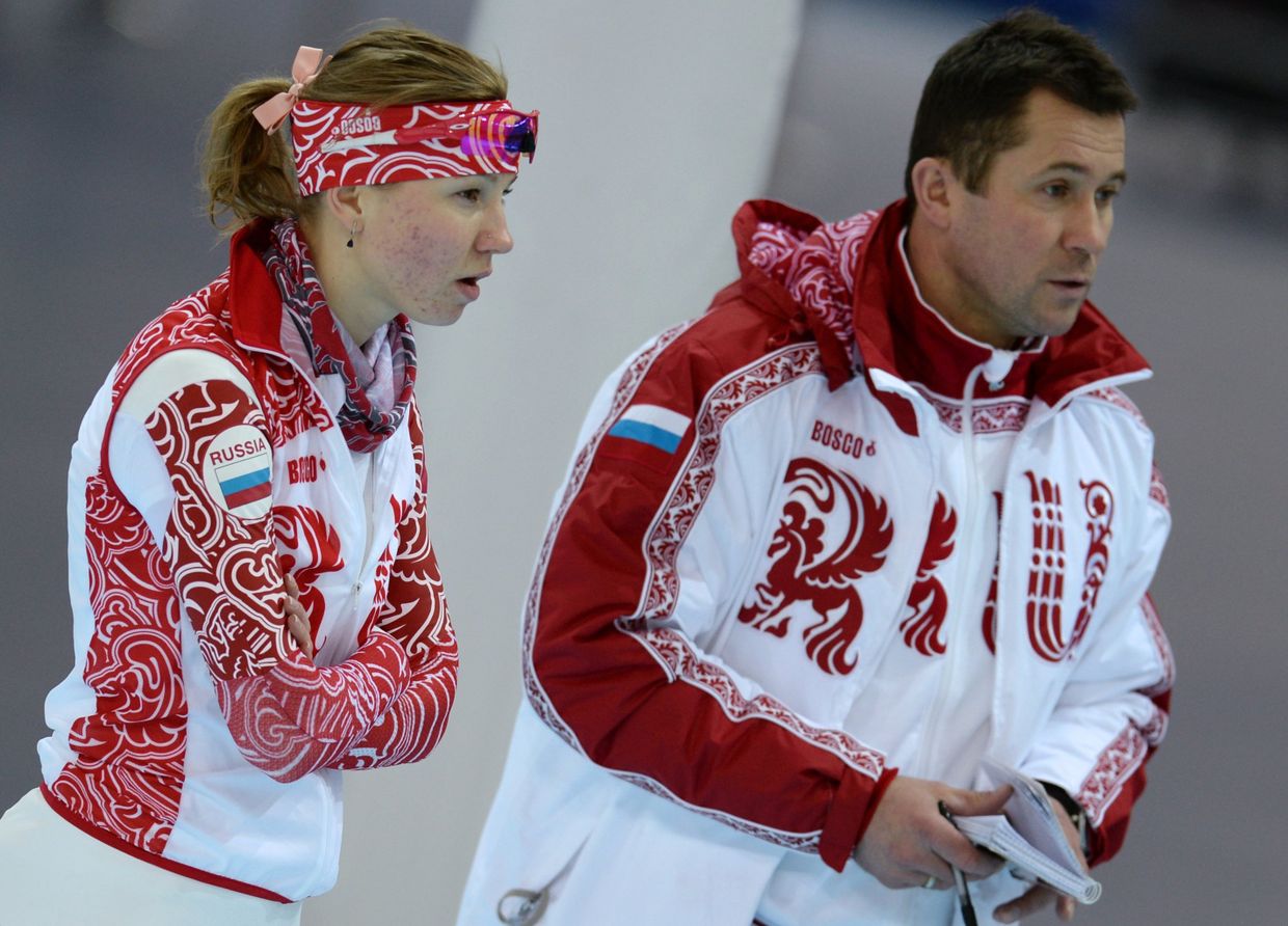 Олимпиада 2014. Конькобежный спорт. Тренировки