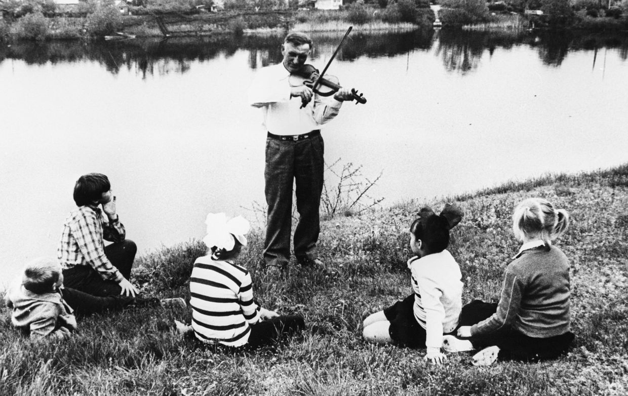 немецкая семья вернулась в Поволжье в 1980 г.