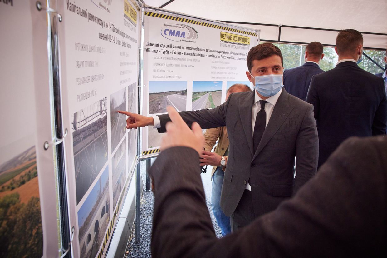 Рабочая поездка Президента Украины Владимира Зеленского в Винницкую область