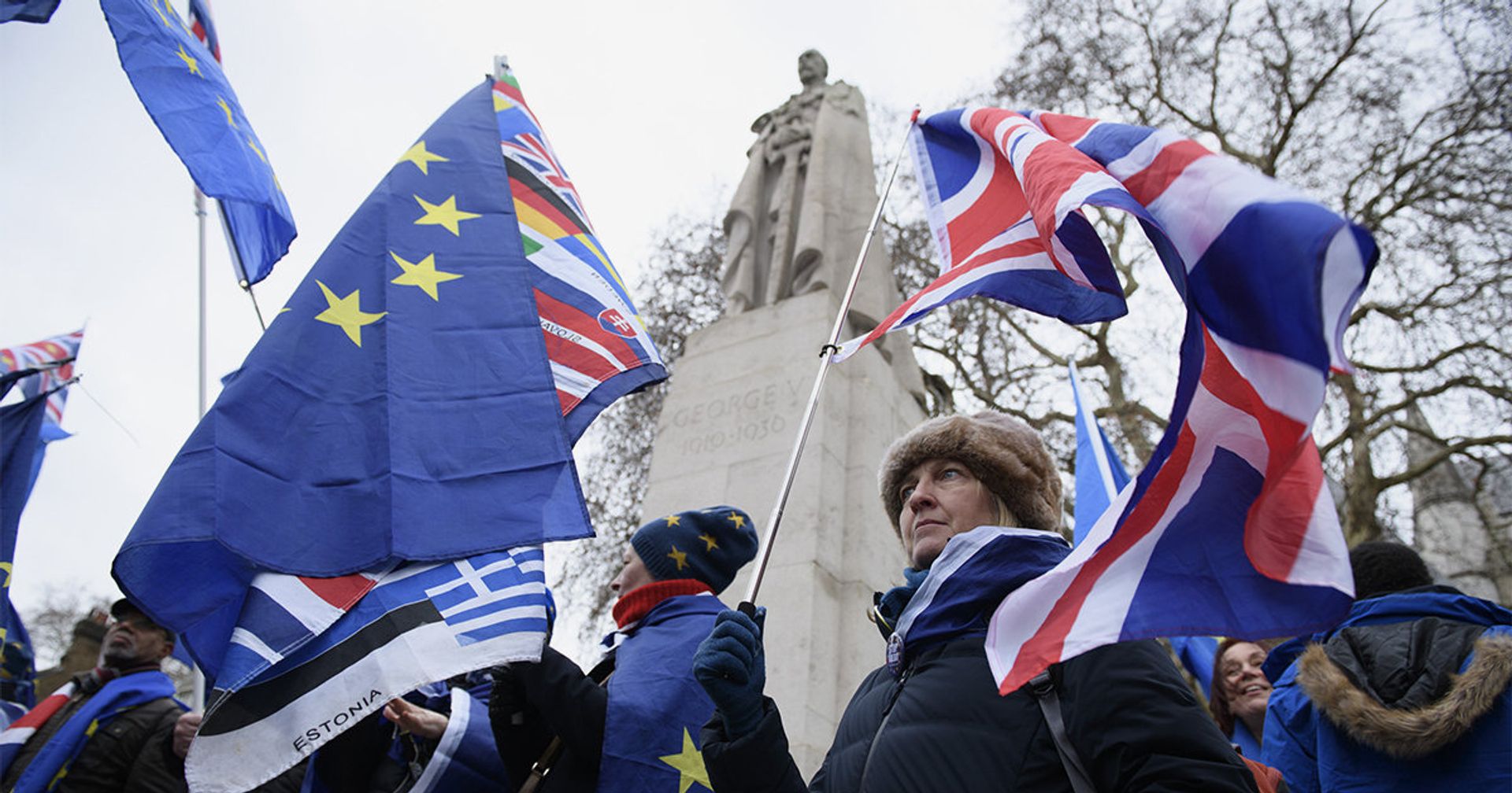 Акция против Brexit в Лондоне Акция против Brexit в Лондоне - ИноСМИ, 1920, 11.11.2020