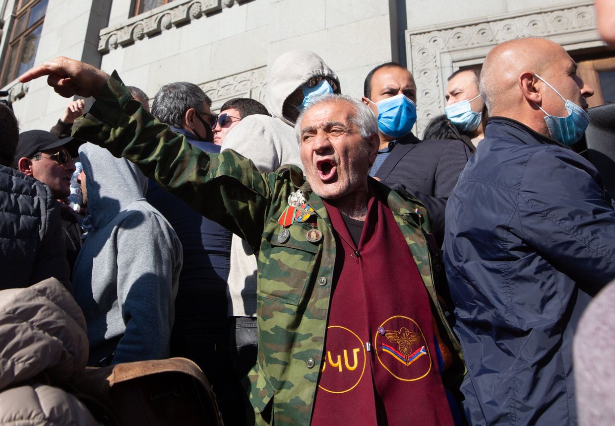 Митинг оппозиции в Ереване