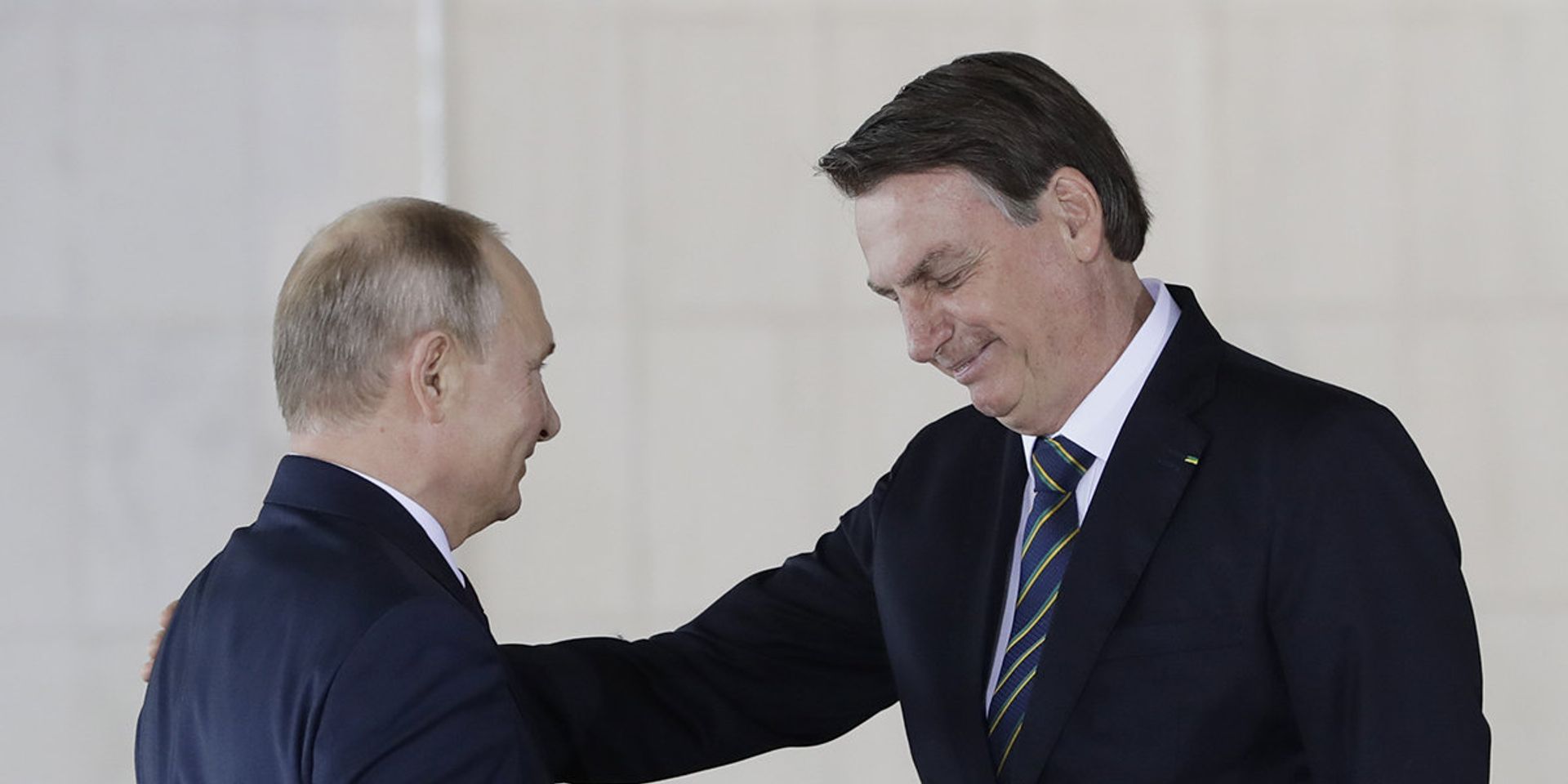 Президент РФ Владимир Путин и президент Бразилии Жаир Болсонару - ИноСМИ, 1920, 19.11.2020