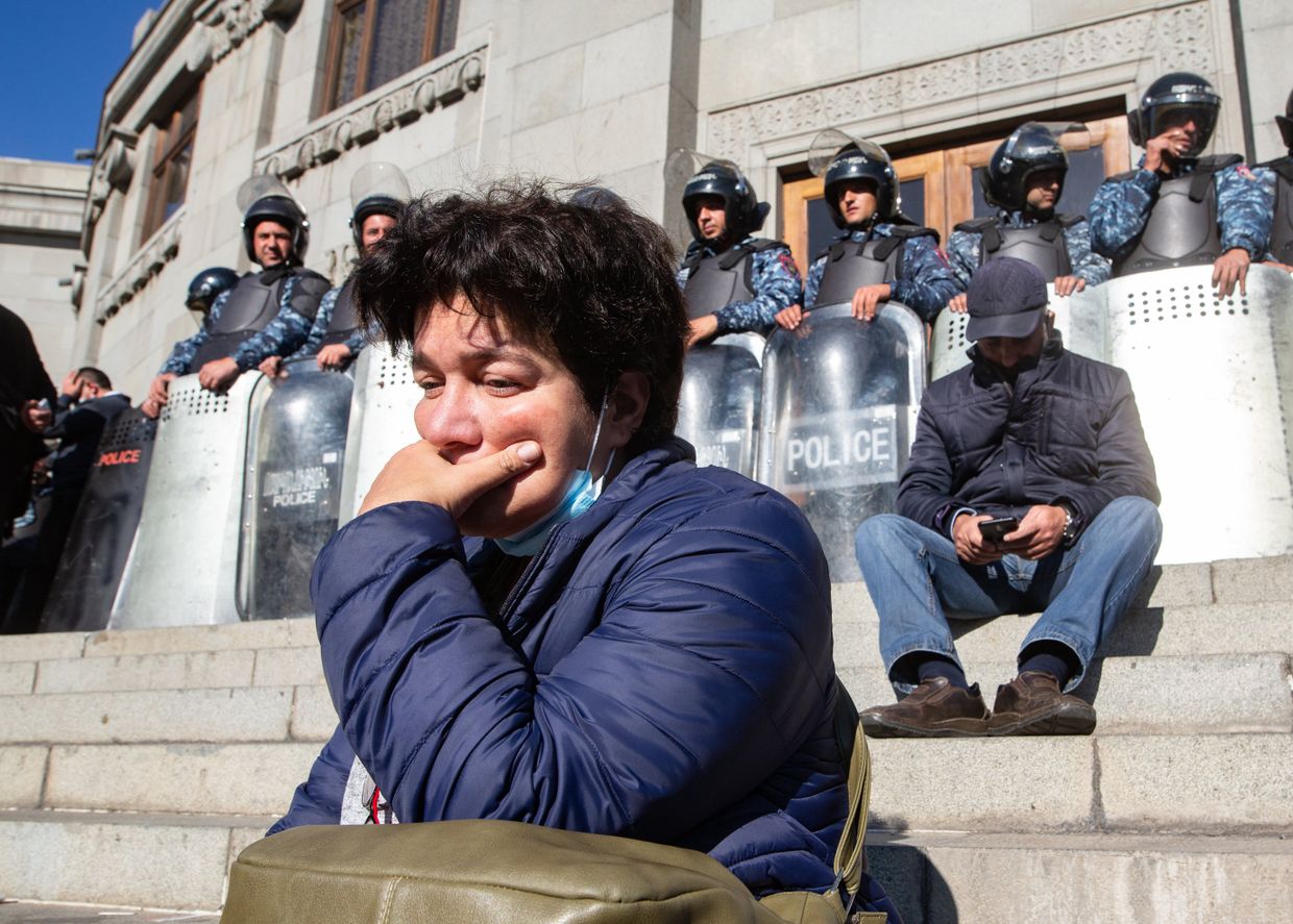 Митинг оппозиции в Ереване