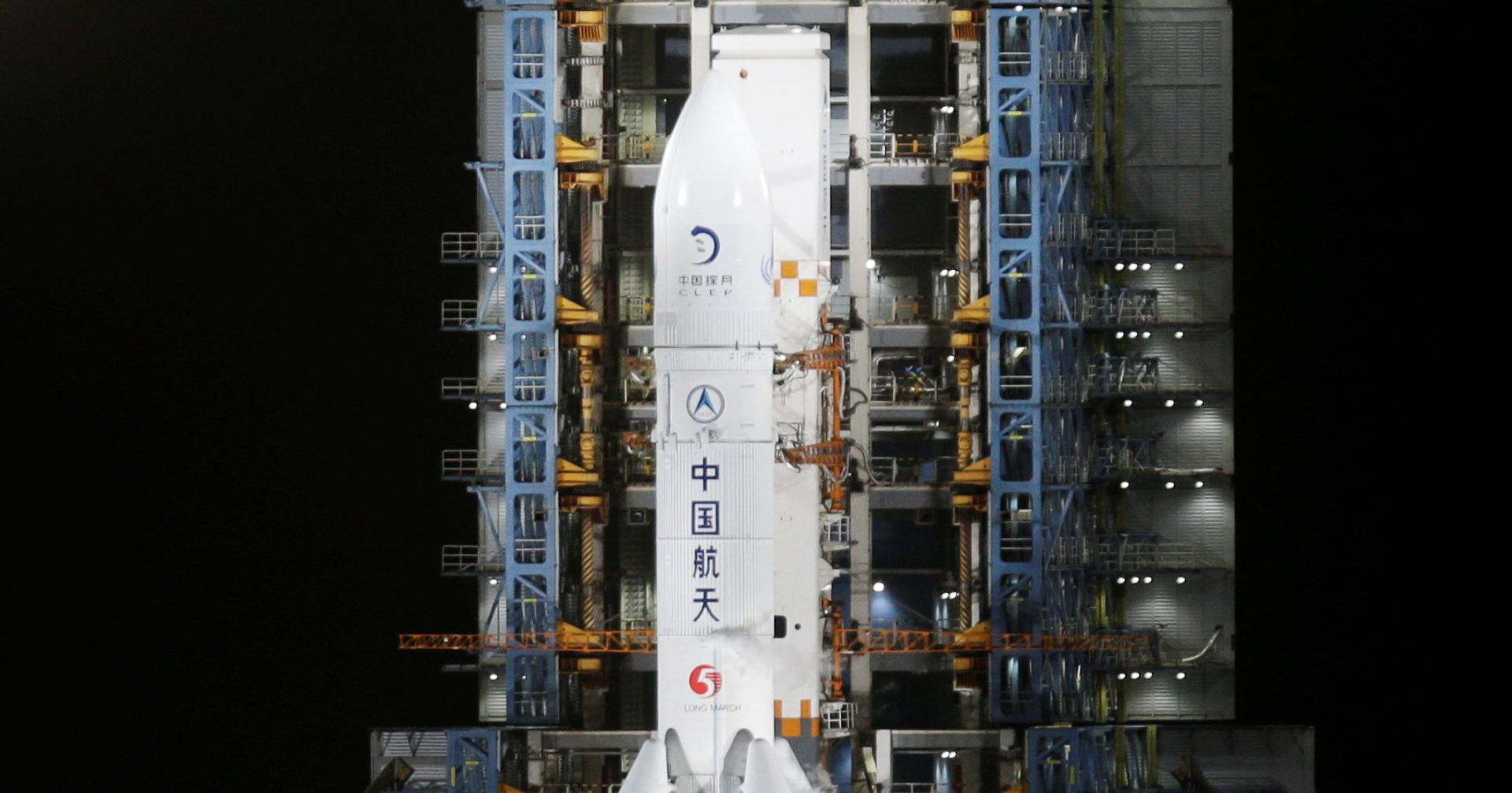 Запуск космического лунного зонда «Чанъэ-5» с космодрома Вэньчан в провинции Хайнань, Китай - ИноСМИ, 1920, 24.11.2020