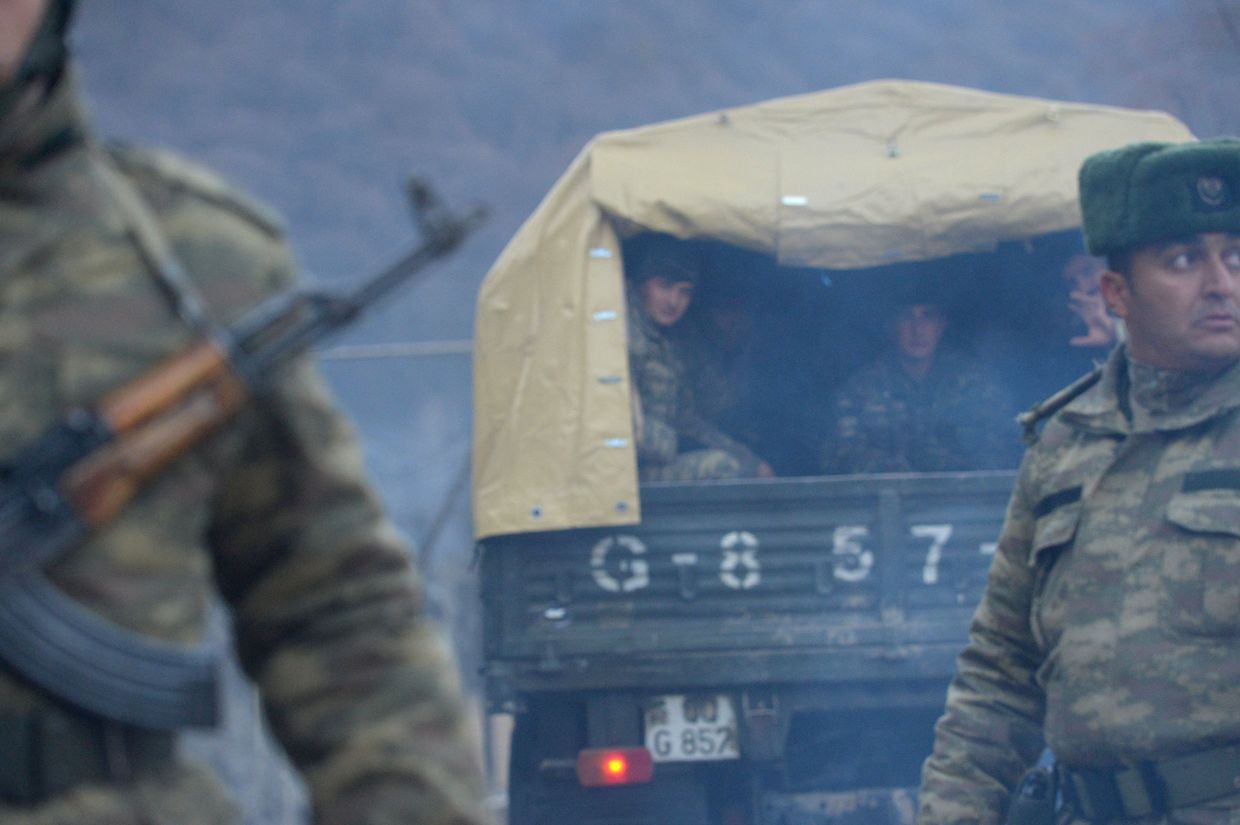 Азербайджанская армия вошла в Кельбаджарский район
