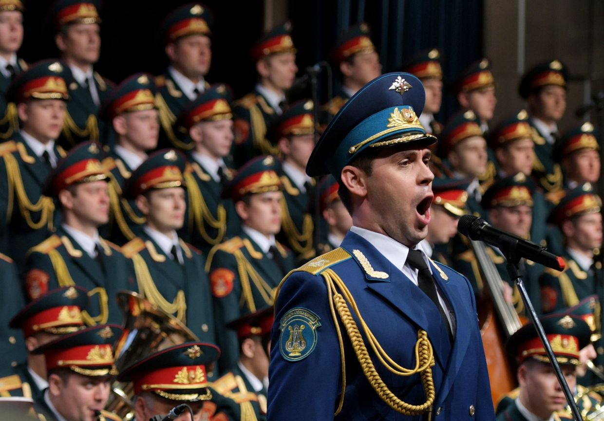 Концерт Академического ансамбля песни и пляски Российской Армии им. А. В. Александрова, посвященный 75-летию Великой Победы