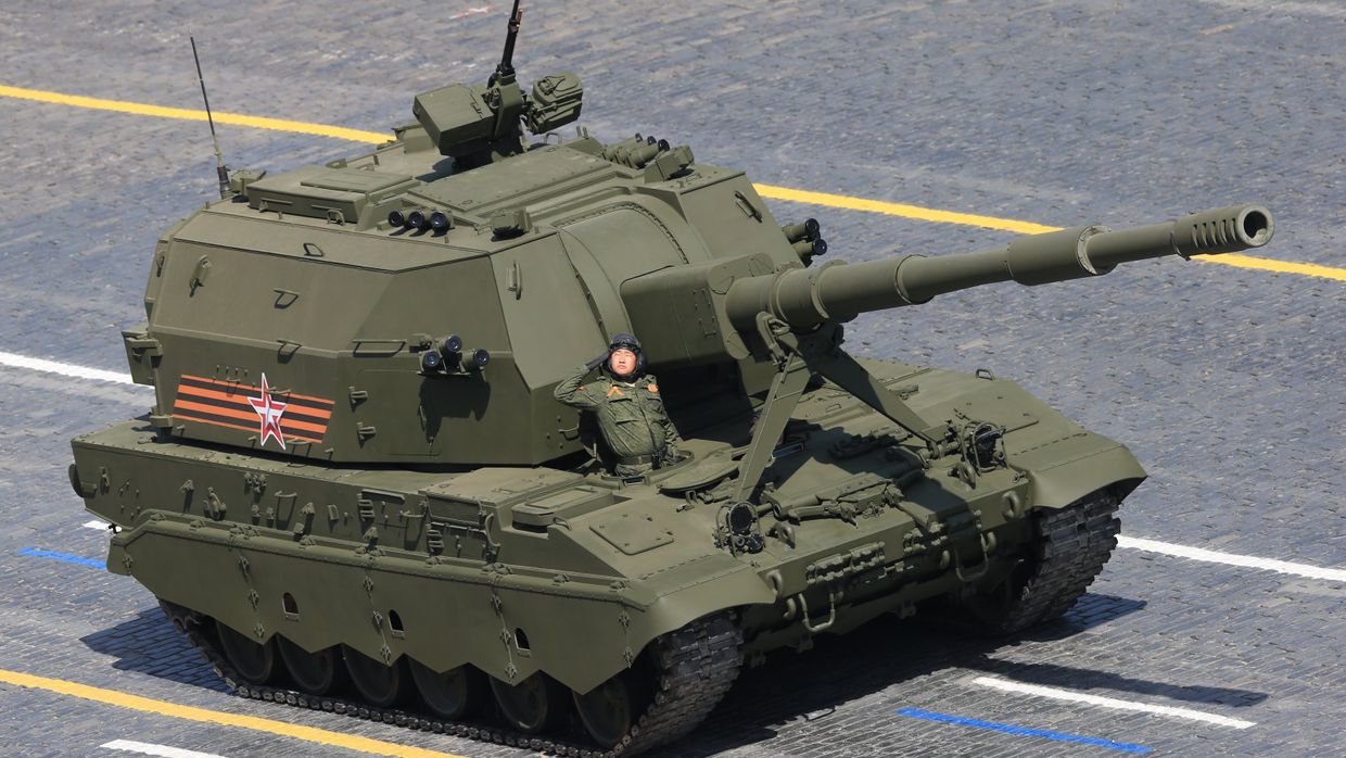Самоходная артиллерийская установка (САУ) Коалиция-СВ
