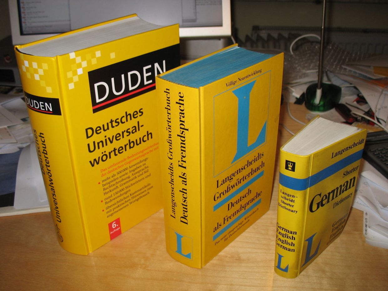 Словари Duden, немецкий язык