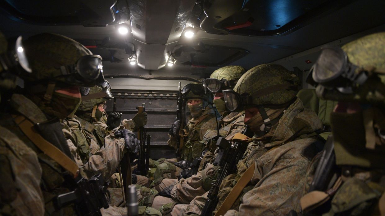 Учения подразделения разведки Западного военного округа