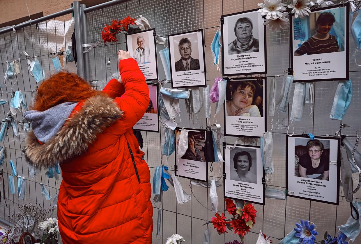 Закладка памятника медикам, погибшим во время пандемии  COVID-19