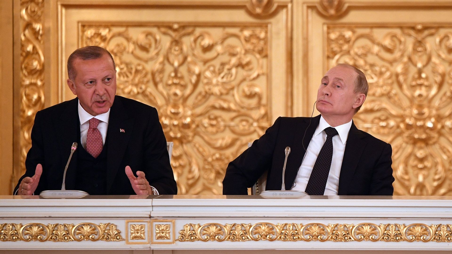 Президент РФ В. Путин встретился с президентом Турции Р. Т. Эрдоганом - ИноСМИ, 1920, 20.05.2022