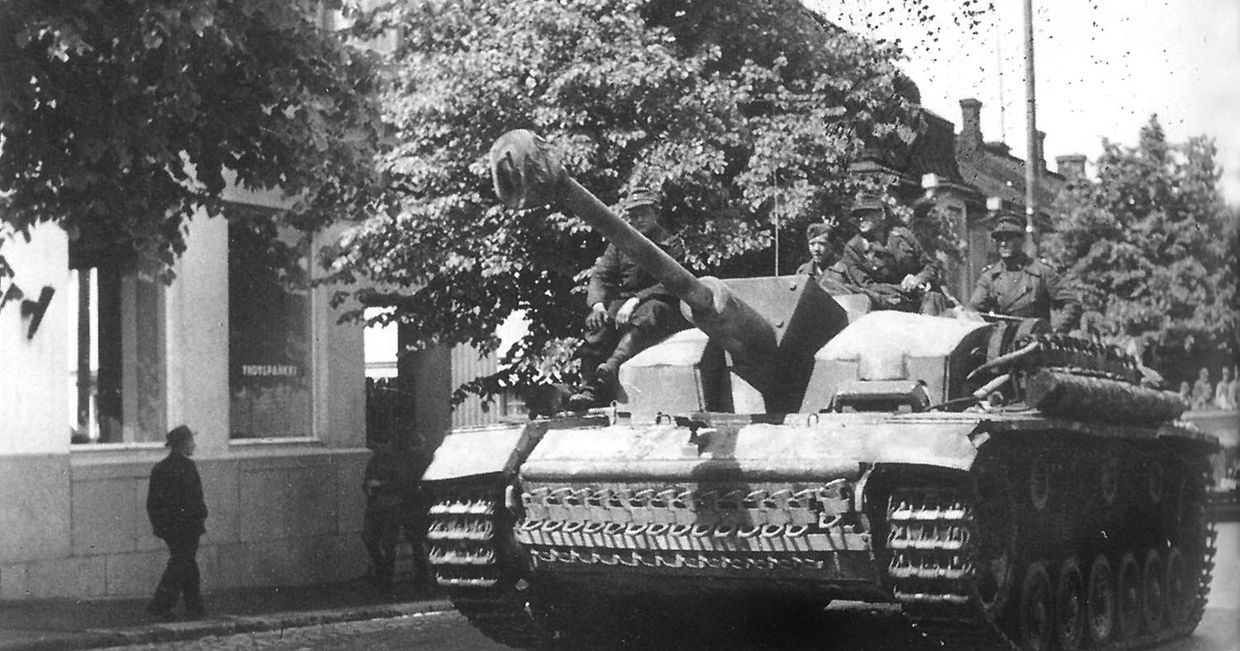 Немецкая самоходно-артиллерийская установка StuG III