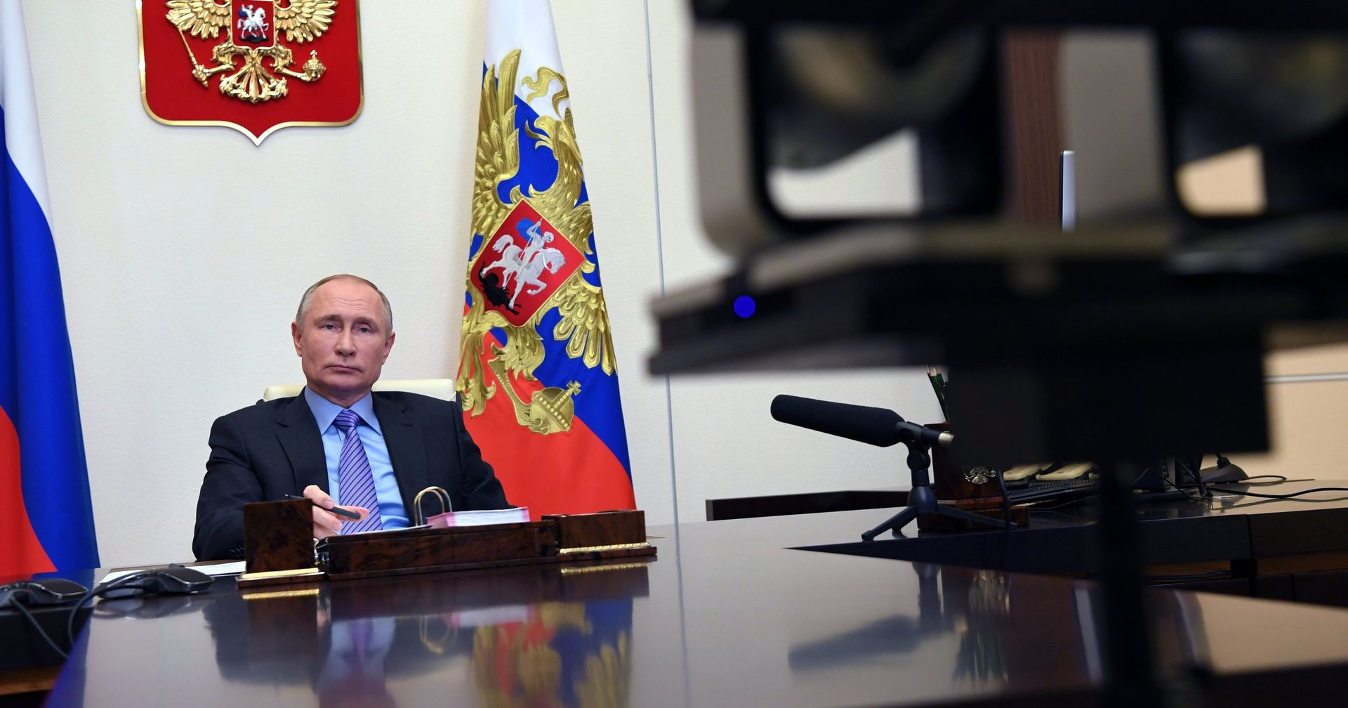 Президент РФ В. Путин принял участие в онлайн-форуме Единой России - ИноСМИ, 1920, 13.01.2021