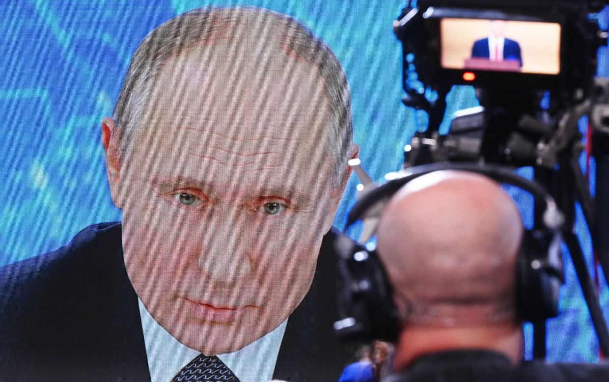Ежегодная пресс-конференция президента РФ В. Путина