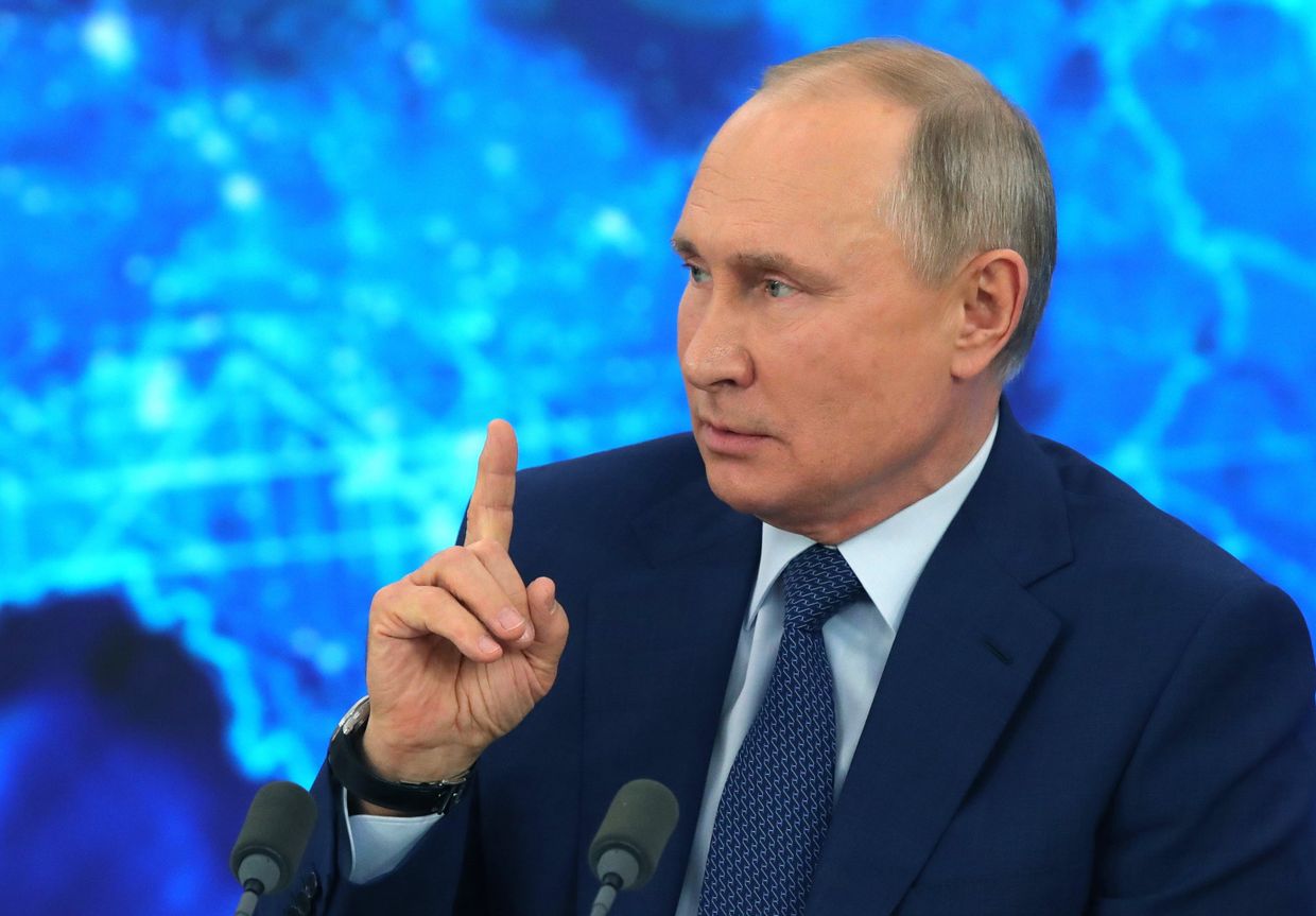 Ежегодная пресс-конференция президента РФ В. Путина