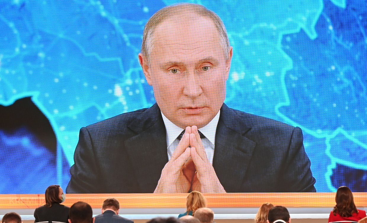 Ежегодная пресс-конференция президента РФ В. Путина