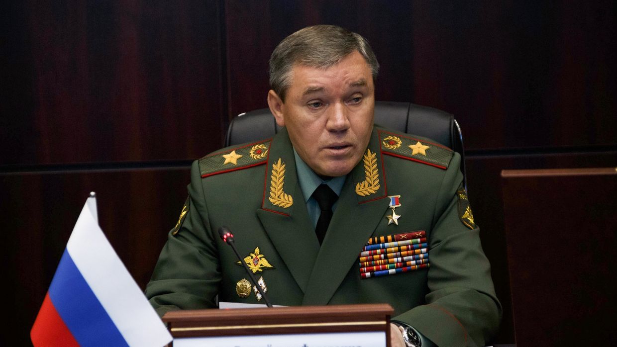 Начальник Генерального штаба Вооруженных сил РФ Валерий Герасимов на заседании Комитета начальников штабов вооруженных сил стран СНГ Начальник Генерального штаба Вооруженных сил РФ Валерий Герасимов на заседании Комитета начальников штабов вооруженных сил стран СНГ