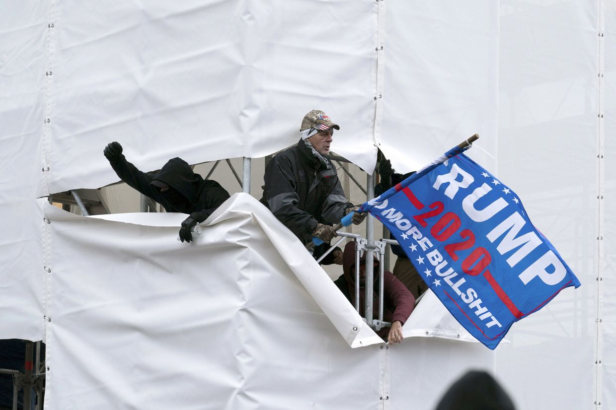 Протесты сторонников Трампа, 6.01.2021