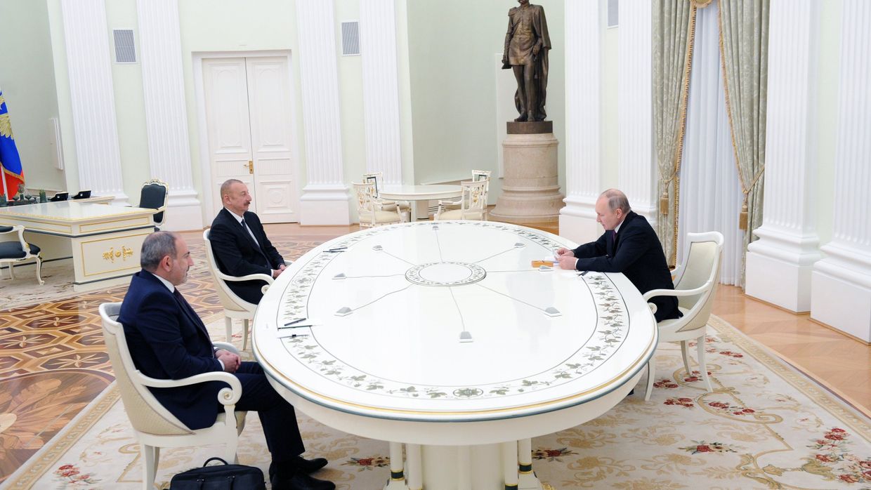 Трёхсторонняя встреча президентов России, Азербайджана и Армении