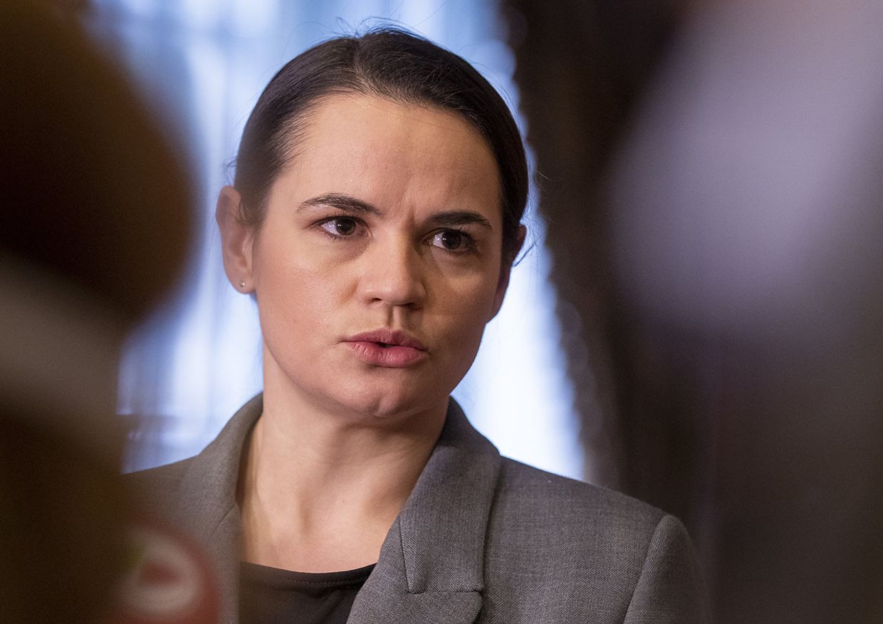 Белорусский политик Светлана Тихановская