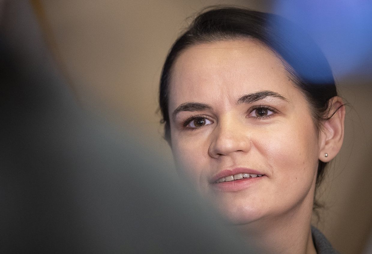Белорусский политик Светлана Тихановская