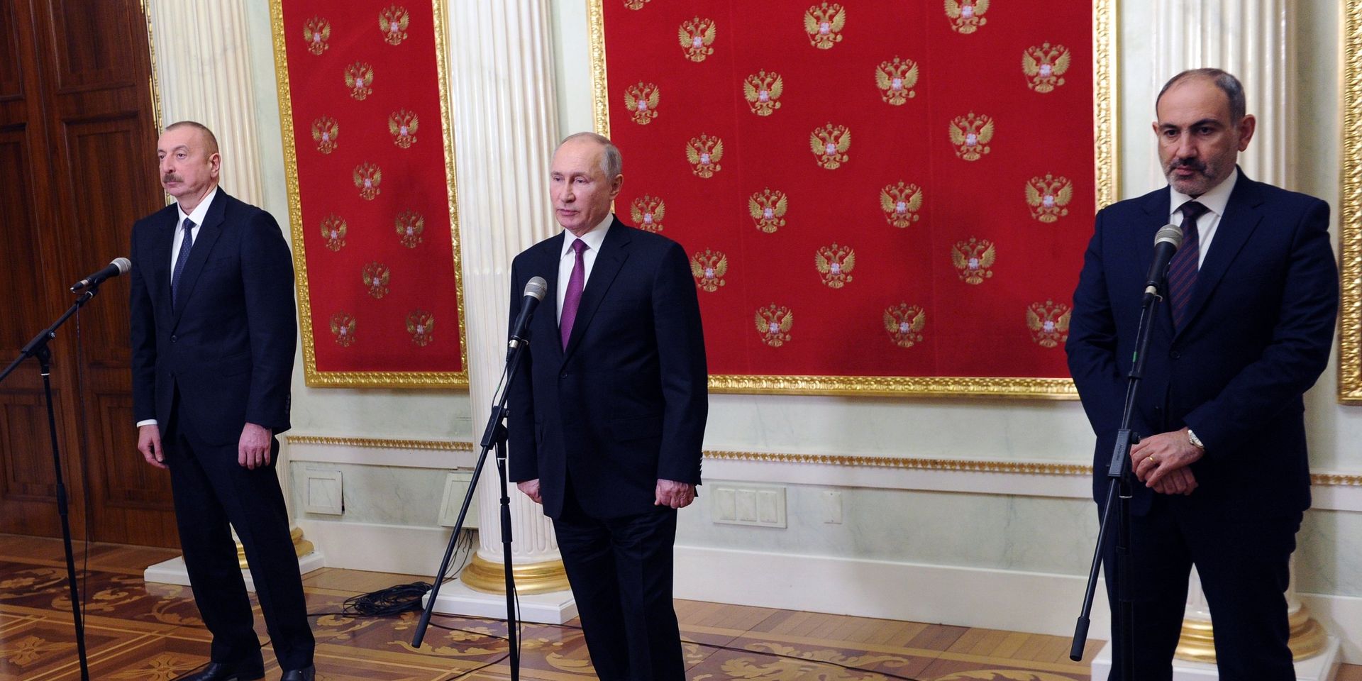 Трёхсторонняя встреча президентов России, Азербайджана и Армении - ИноСМИ, 1920, 15.09.2022