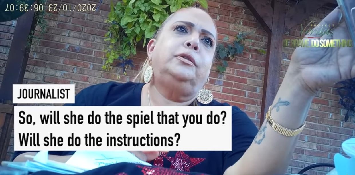 RIGGED ELECTION: TX 'Ballot Chaser' Illegally Pressures Voters To Change Votes; I could go to jail