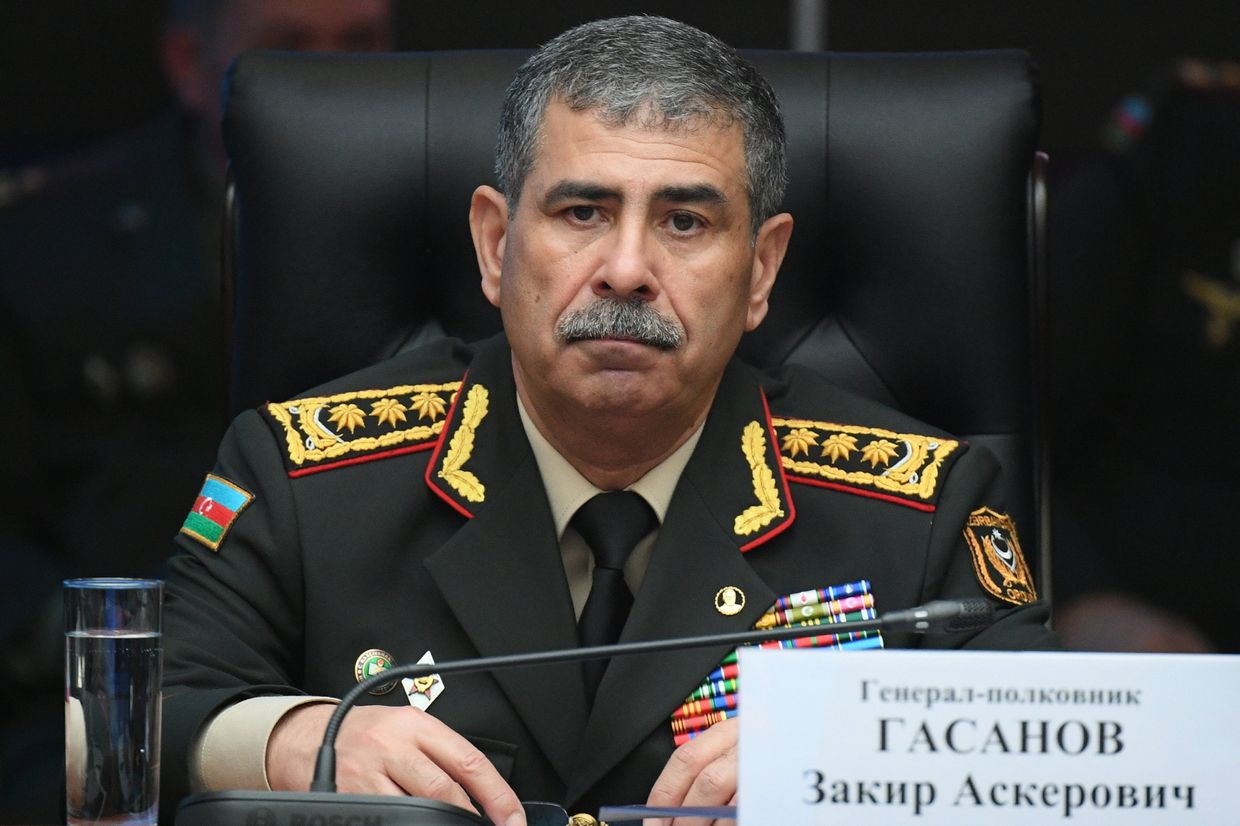 Министр обороны Азербайджана Закир Гасанов