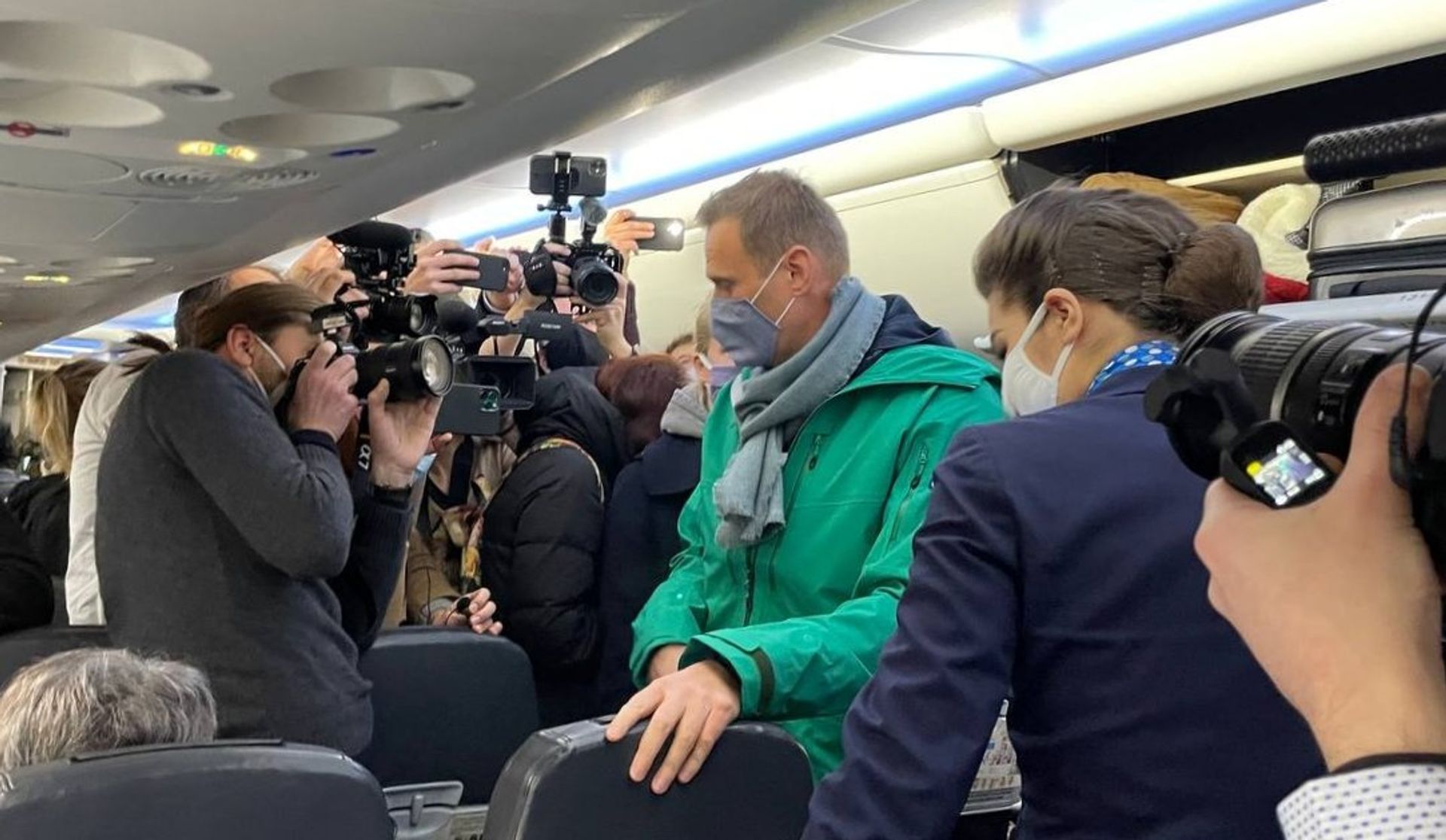 Аэропорт Шереметьево, куда приземлился самолёт с А. Навальным - ИноСМИ, 1920, 17.01.2021