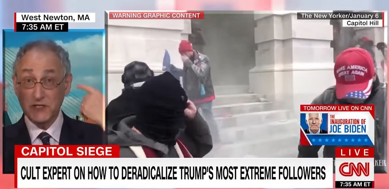 Фрагмент программы на канале CNN
