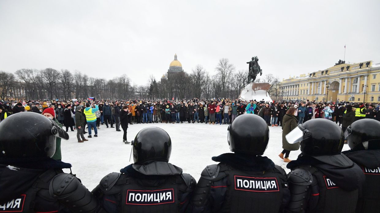 Несанкционированные акции сторонников А. Навального