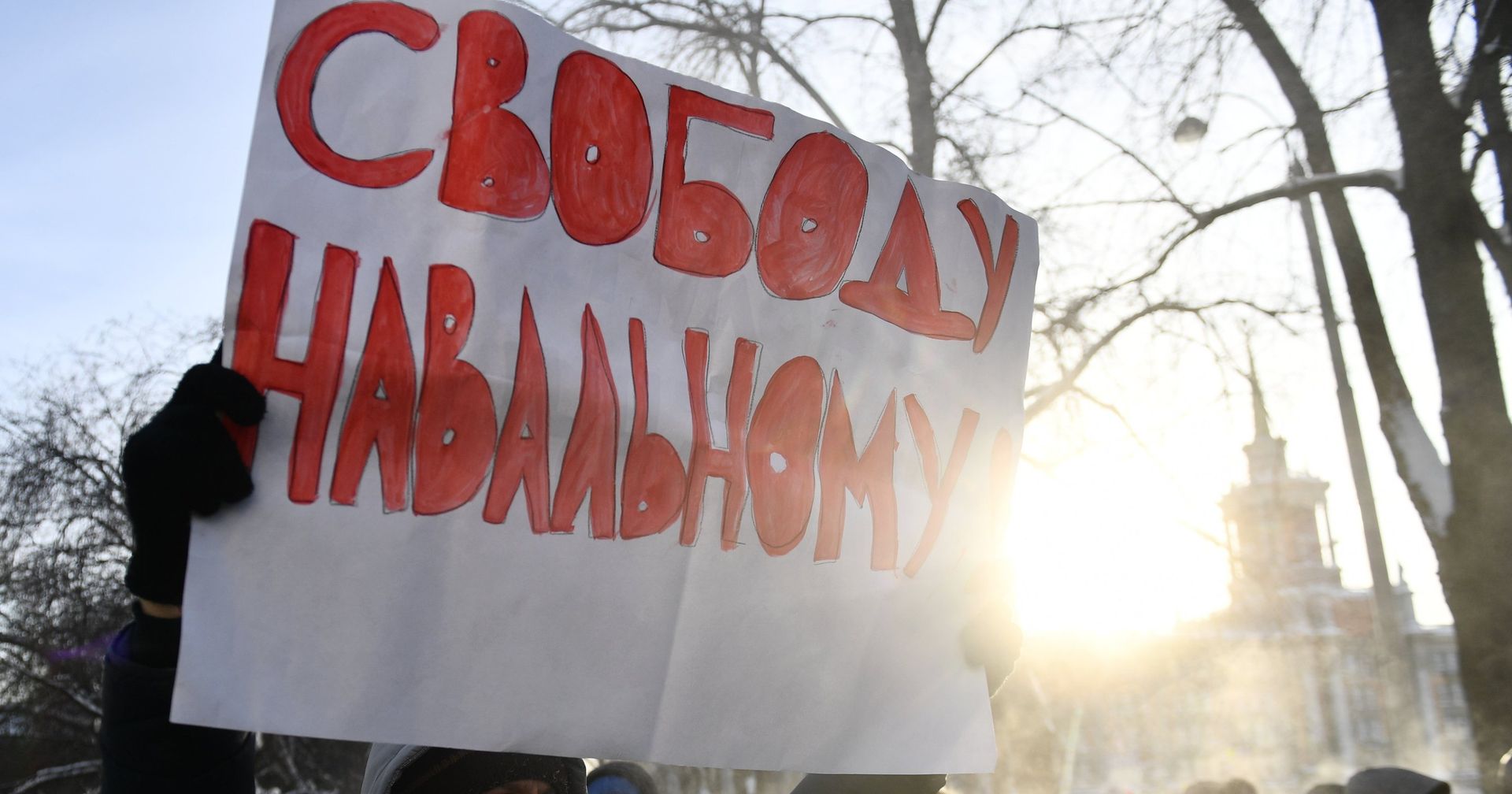 Несанкционированные акции сторонников А. Навального - ИноСМИ, 1920, 25.01.2021