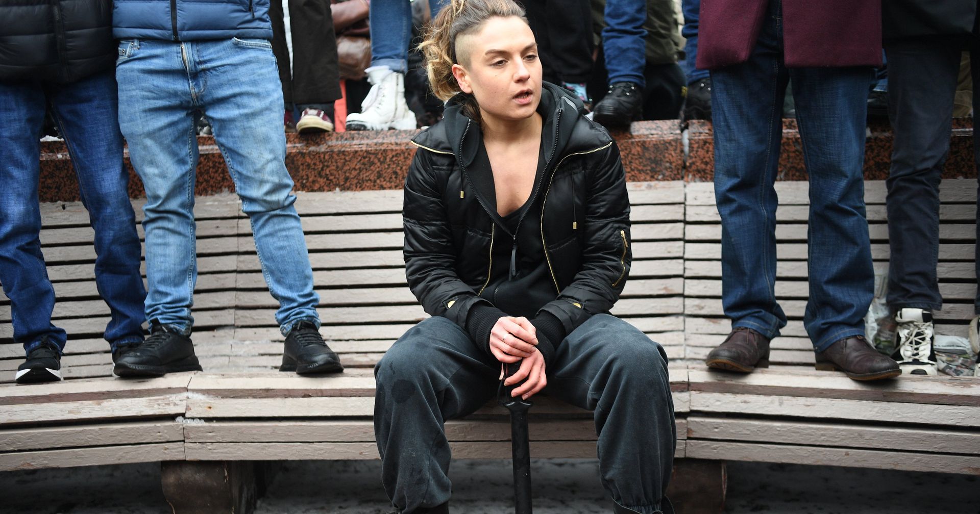 Несанкционированные акции сторонников А. Навального - ИноСМИ, 1920, 28.01.2021