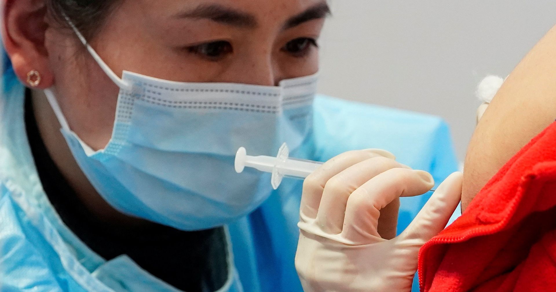 Вакцинация от коронавируса в Шанхае, Китай Вакцинация от коронавируса в Шанхае, Китай - ИноСМИ, 1920, 10.02.2021