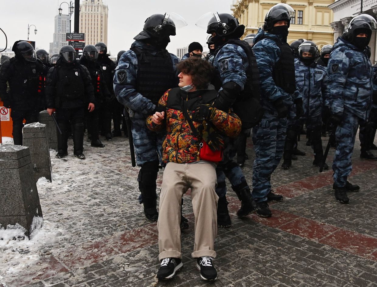 Несанкционированные акции протеста сторонников А. Навального