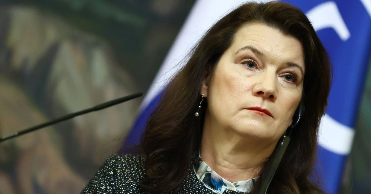 Встреча глав МИД РФ и Швеции С. Лаврова и А. Линде