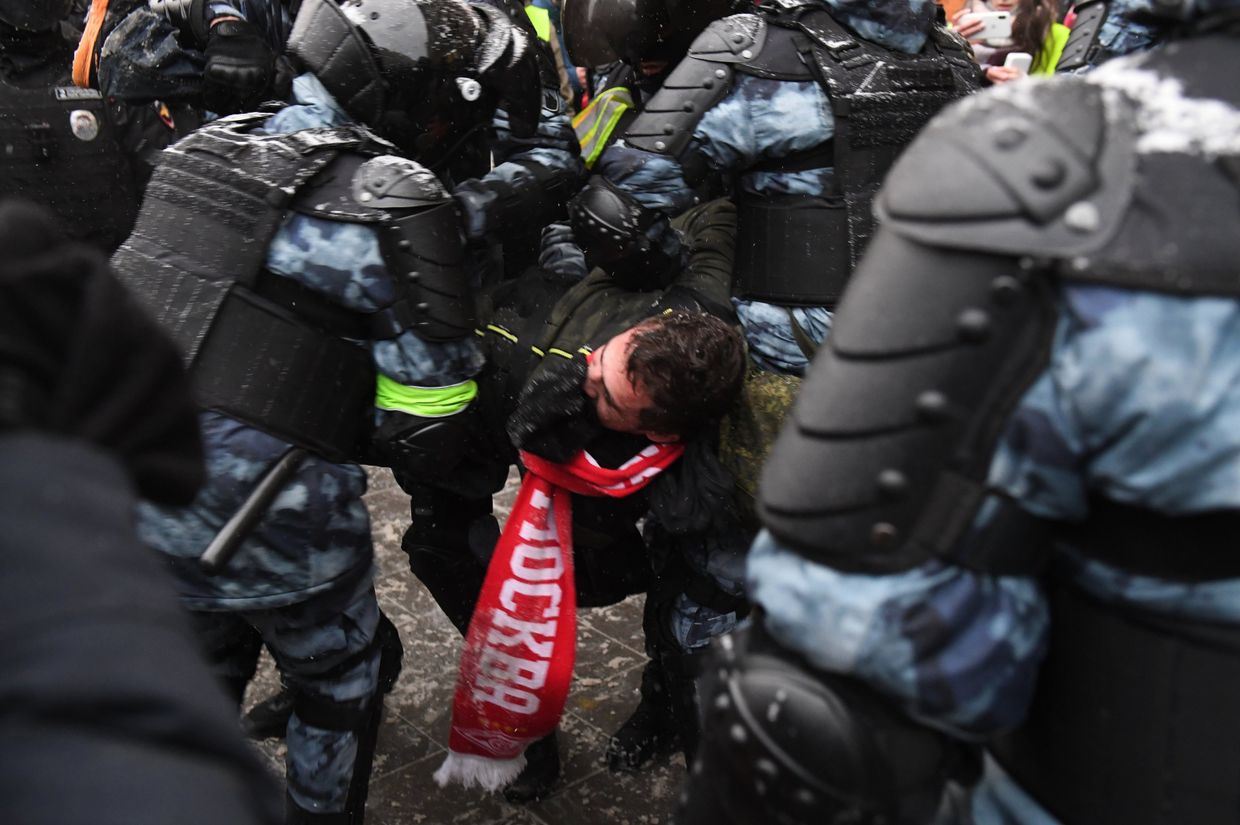 Несанкционированные акции протеста сторонников А. Навального Несанкционированные акции протеста сторонников А. Навального