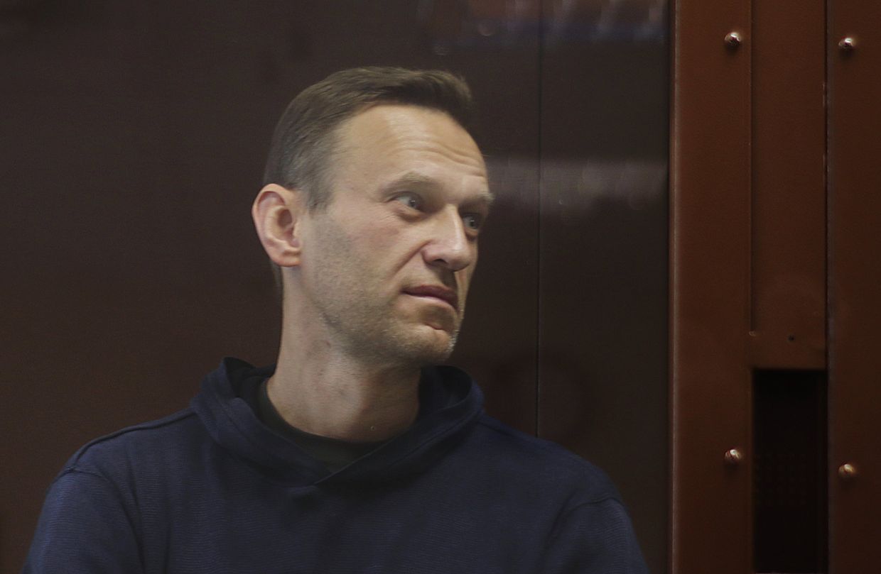 Заседание по делу А. Навального,  обвиняемого в клевете в отношении ветерана